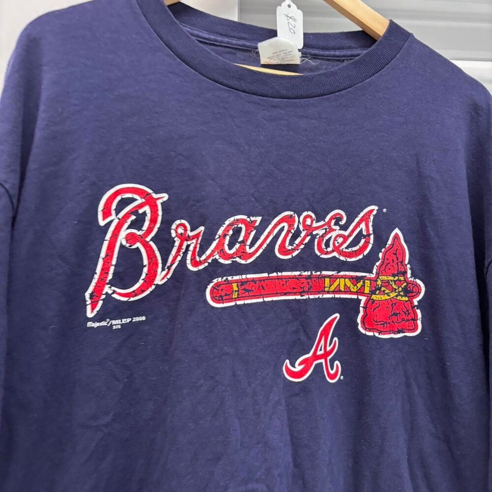 Mlb Men's Navy and Blue T-shirt - Picture 2 of 4